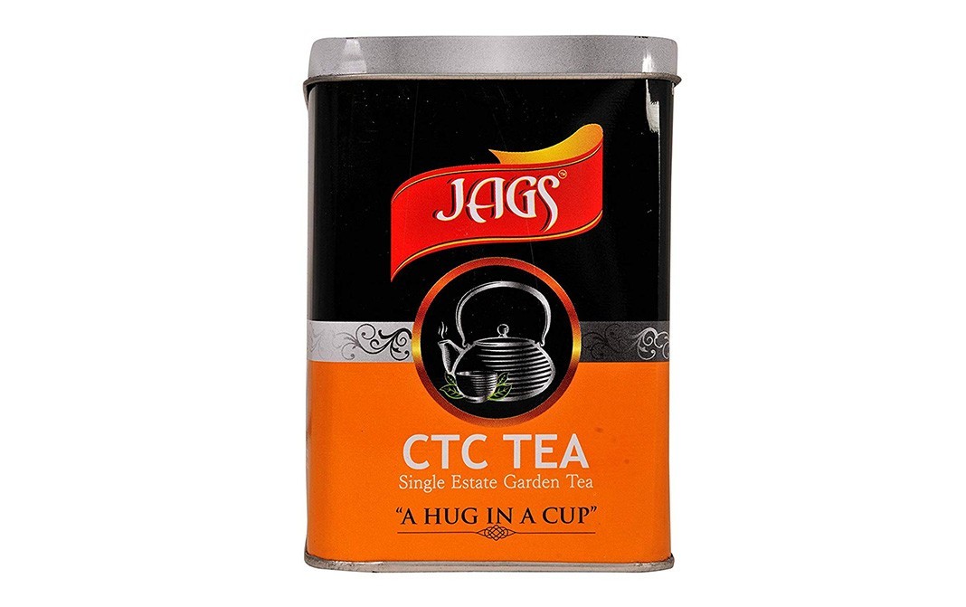 JAGS CTC Tea, Single Estate Garden Tea    Tin  200 grams